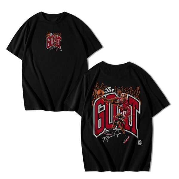 Camiseta NBA Basquete The GOAT Michael Jordan Streetwear Algodão