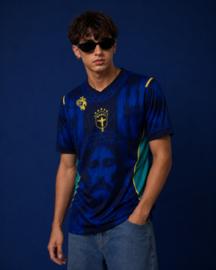 Camisa do Brasil Tradição Fé Jesus Cristo Dry Fit Especial