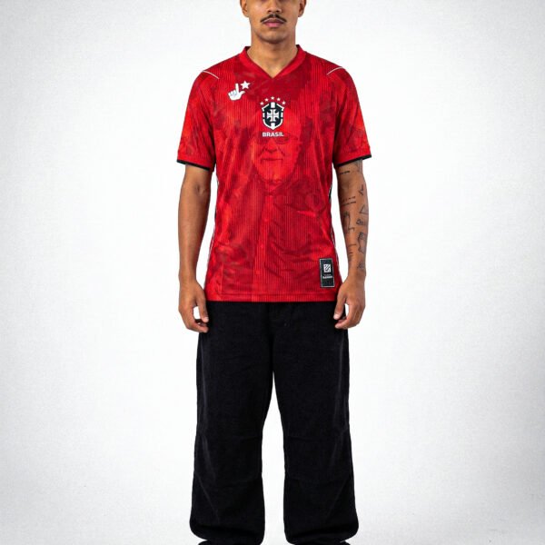 Camisa do Brasil Lula 2026 Vermelha Esperança Dry Fit Especial