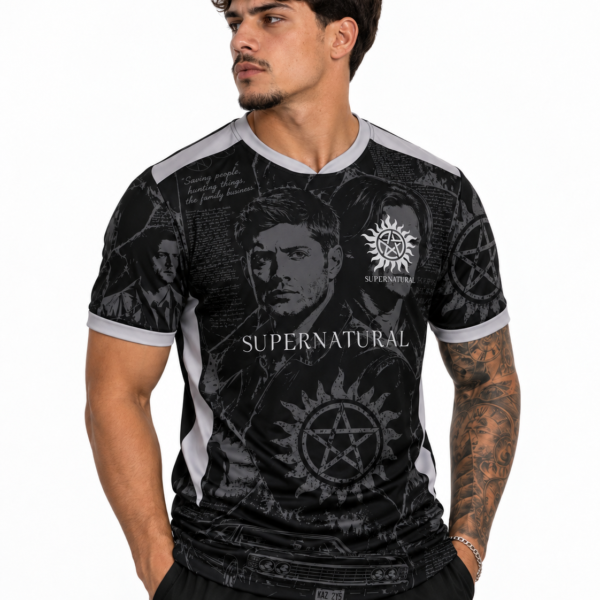 Camiseta Série Supernatural Sobrenatural Winchester Conceito