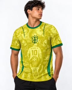 Camisa de Futebol Neymar Jr Despedida Dry Fit Especial