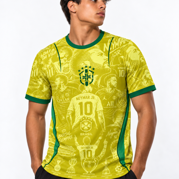 Camisa de Futebol Neymar Jr Despedida Dry Fit Especial