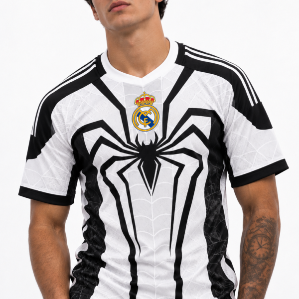Camisa Time Real Madrid Homem Aranha 100% Poliester
